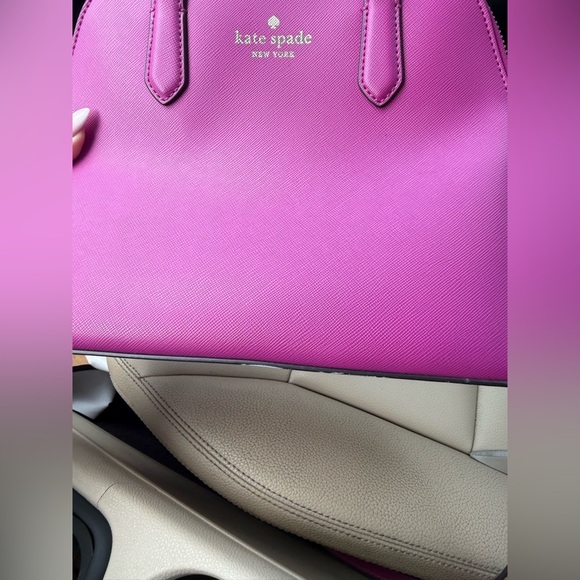 Kate Spade ♠️ New York Schuyler Satchel in Baja Rose (Hot Pink) - Picture 8 of 8